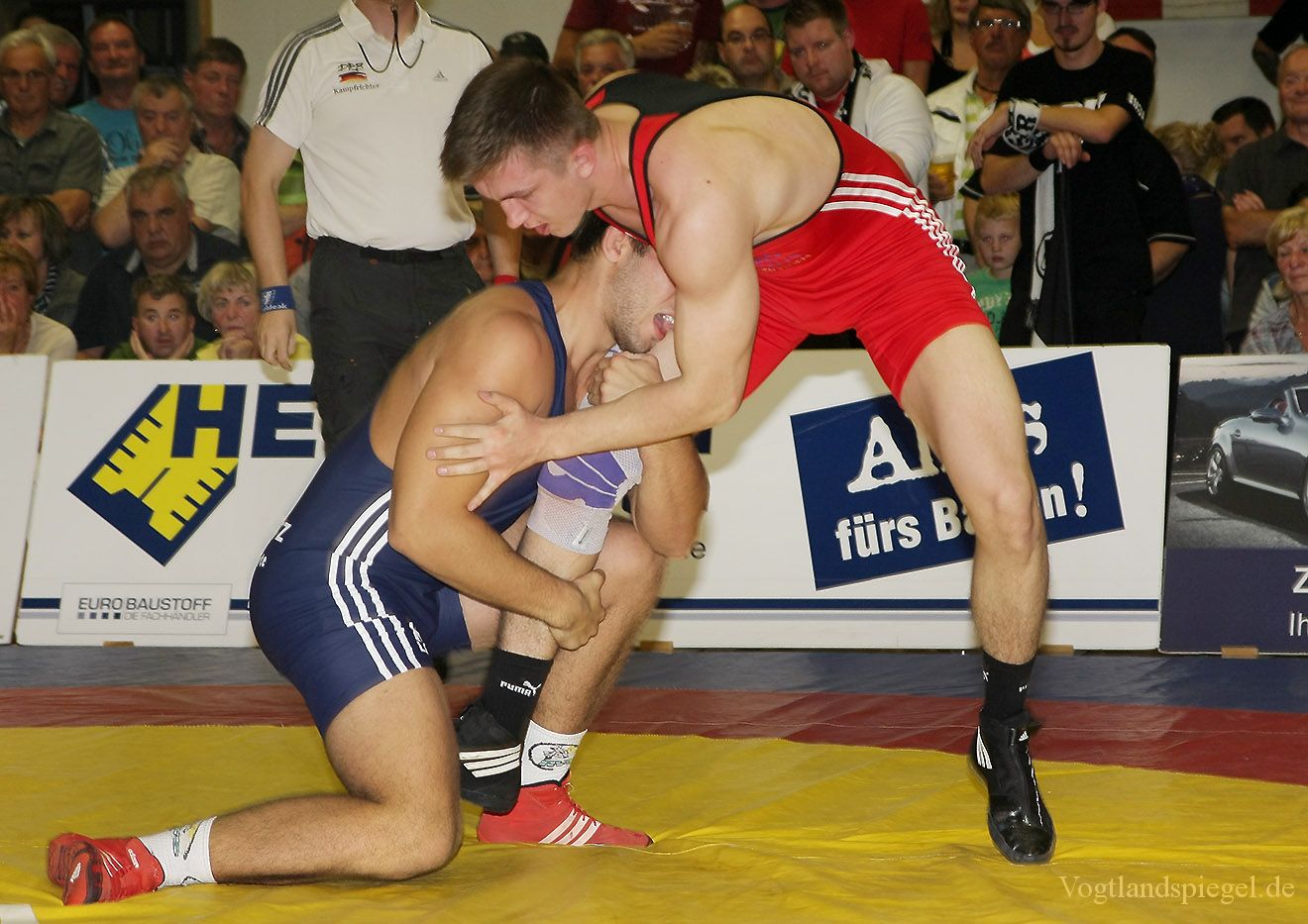 2.Bundesliga Nord Ringen: RSV Rotation Greiz gegen den KFC Leipzig