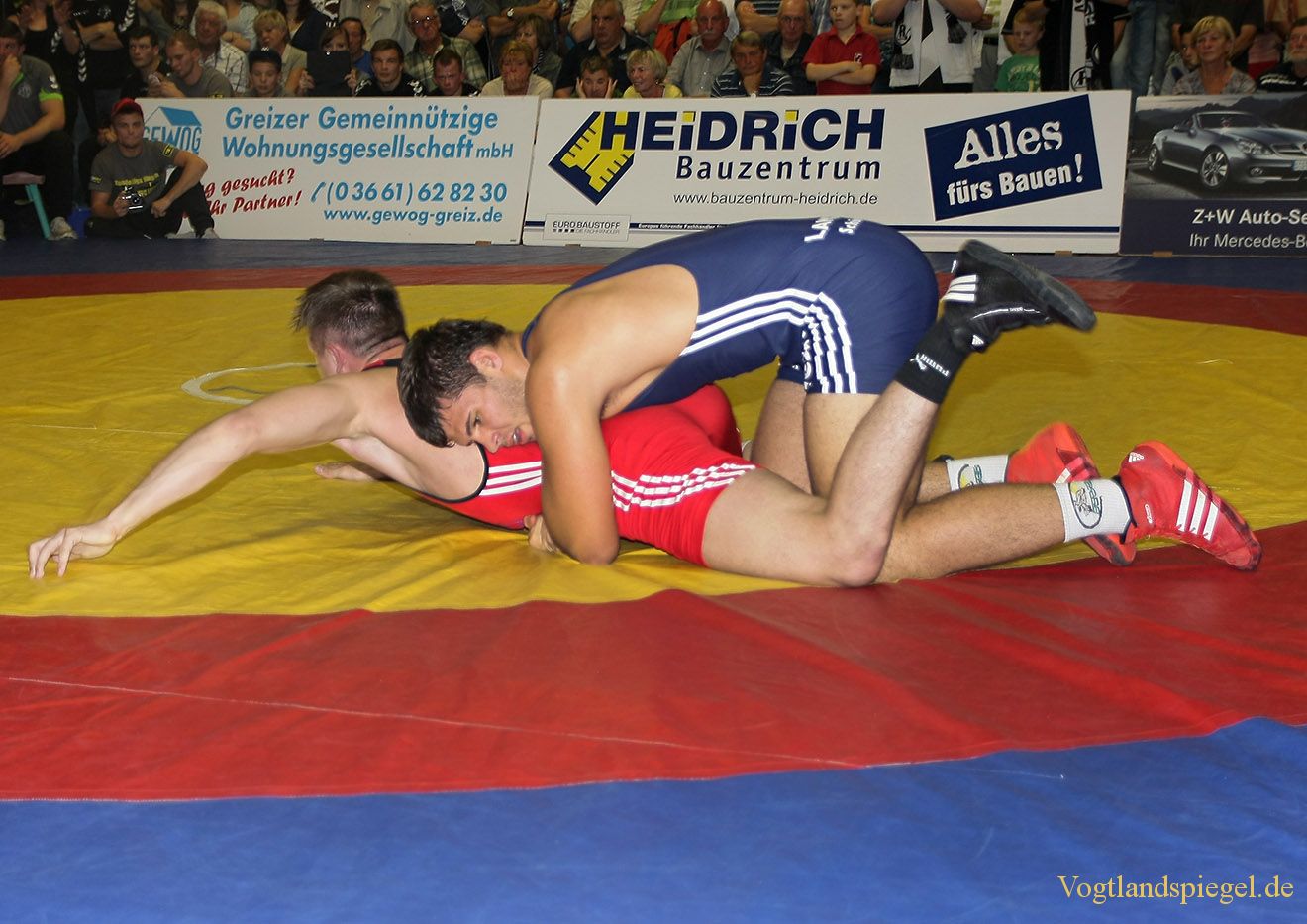 2.Bundesliga Nord Ringen: RSV Rotation Greiz gegen den KFC Leipzig