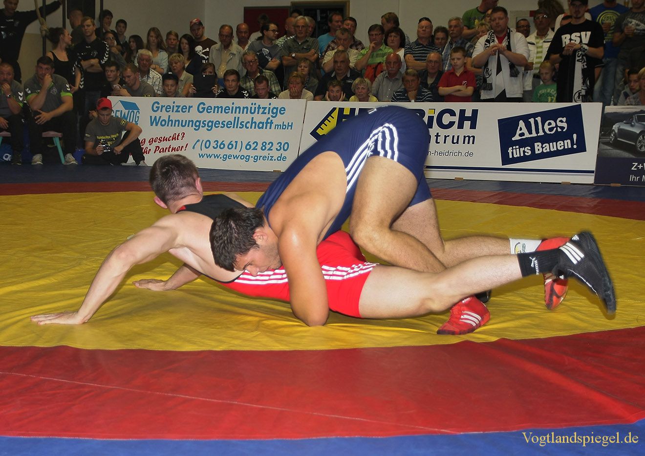 2.Bundesliga Nord Ringen: RSV Rotation Greiz gegen den KFC Leipzig