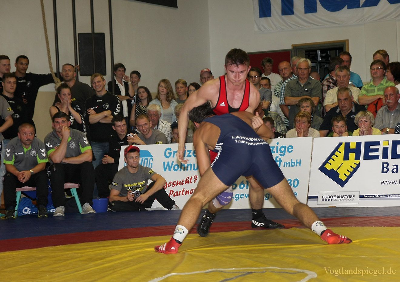 2.Bundesliga Nord Ringen: RSV Rotation Greiz gegen den KFC Leipzig