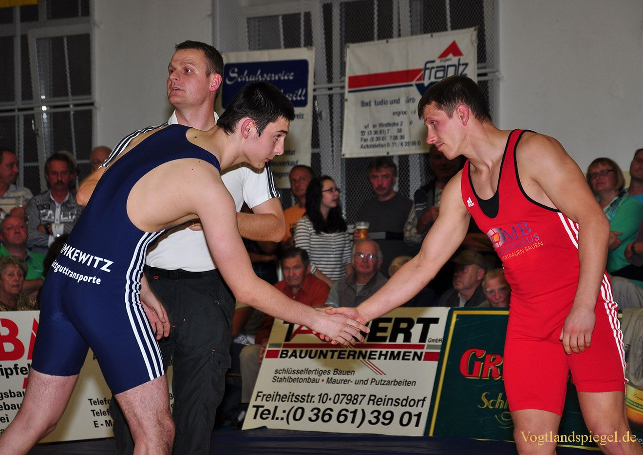 2.Bundesliga Nord Ringen: RSV Rotation Greiz gegen den KFC Leipzig