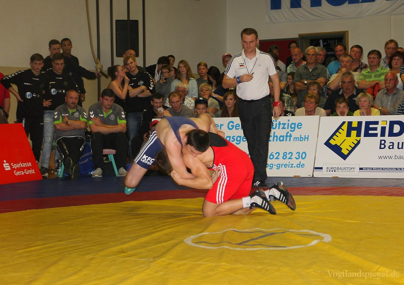 2.Bundesliga Nord Ringen: RSV Rotation Greiz gegen den KFC Leipzig