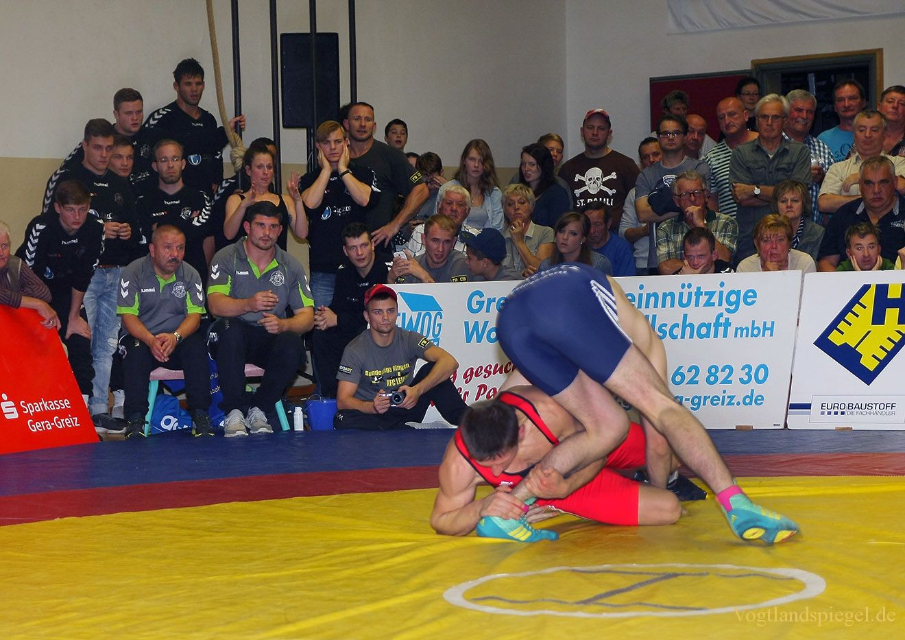 2.Bundesliga Nord Ringen: RSV Rotation Greiz gegen den KFC Leipzig