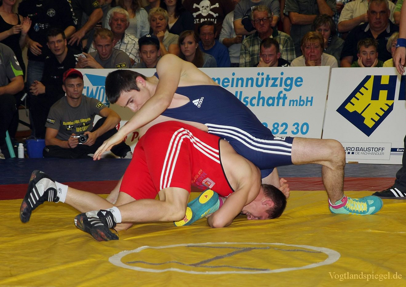 2.Bundesliga Nord Ringen: RSV Rotation Greiz gegen den KFC Leipzig