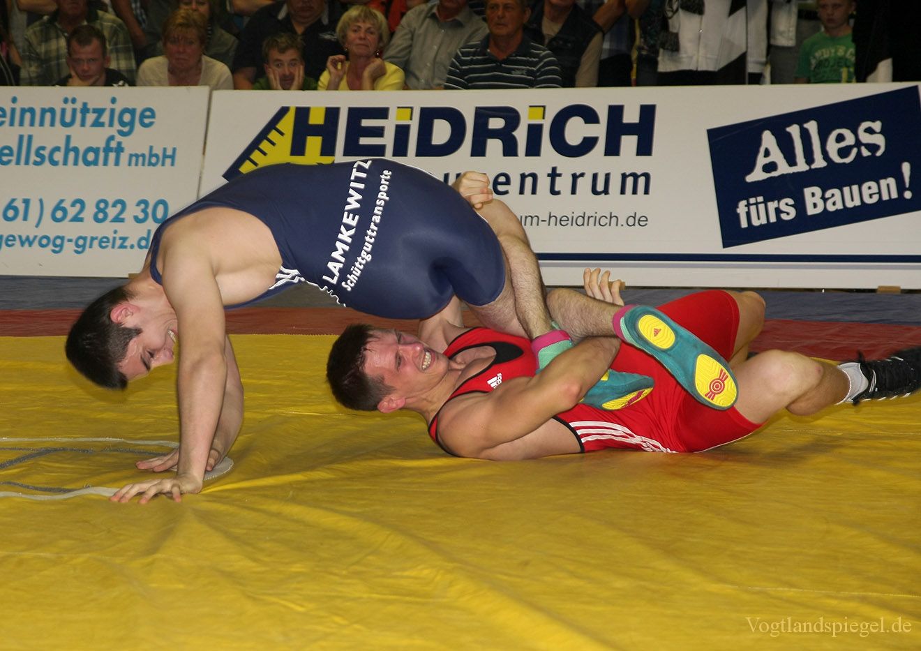 2.Bundesliga Nord Ringen: RSV Rotation Greiz gegen den KFC Leipzig
