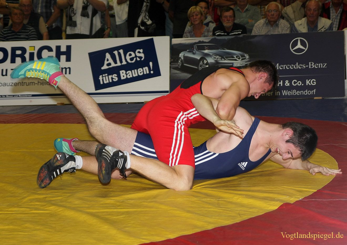 2.Bundesliga Nord Ringen: RSV Rotation Greiz gegen den KFC Leipzig