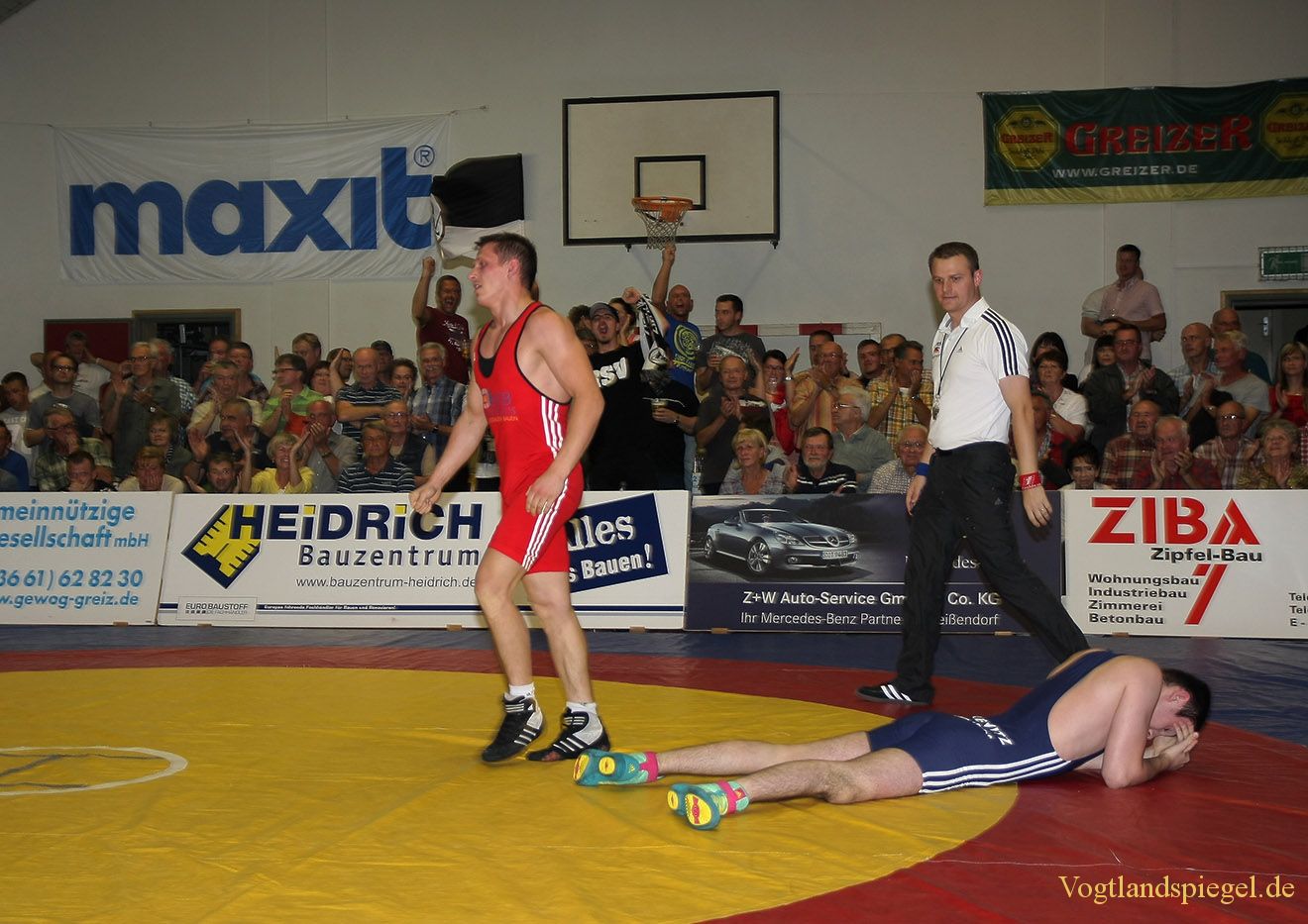 2.Bundesliga Nord Ringen: RSV Rotation Greiz gegen den KFC Leipzig