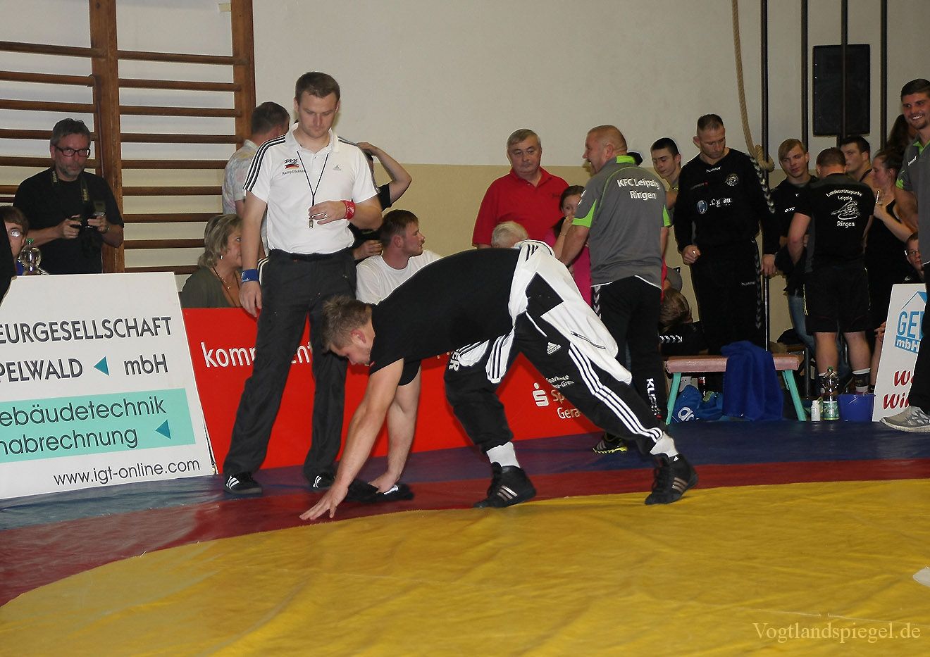 2.Bundesliga Nord Ringen: RSV Rotation Greiz gegen den KFC Leipzig