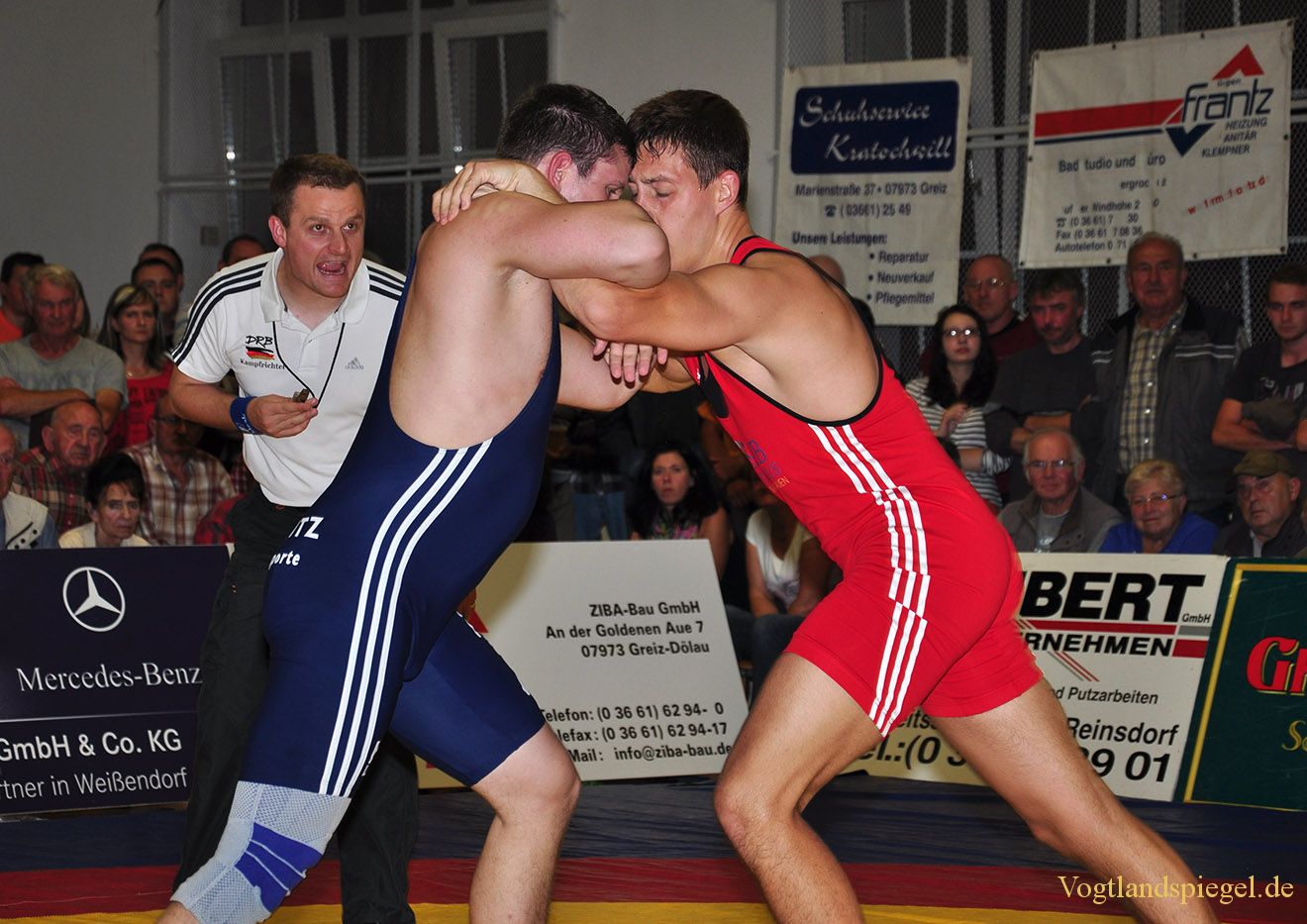 2.Bundesliga Nord Ringen: RSV Rotation Greiz gegen den KFC Leipzig