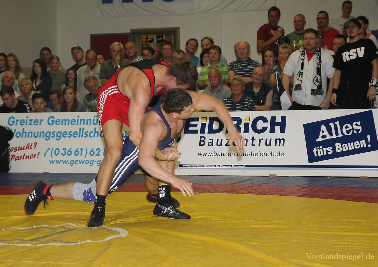 2.Bundesliga Nord Ringen: RSV Rotation Greiz gegen den KFC Leipzig