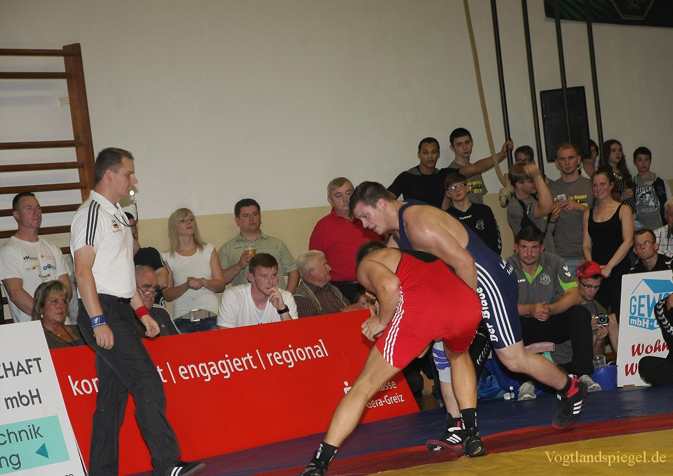 2.Bundesliga Nord Ringen: RSV Rotation Greiz gegen den KFC Leipzig