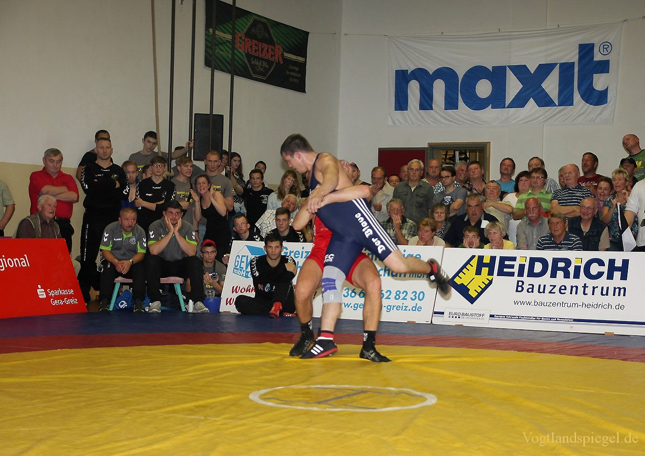 2.Bundesliga Nord Ringen: RSV Rotation Greiz gegen den KFC Leipzig