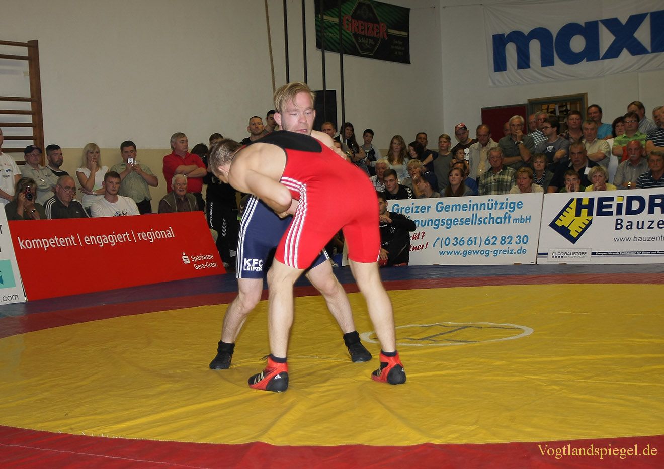 2.Bundesliga Nord Ringen: RSV Rotation Greiz gegen den KFC Leipzig