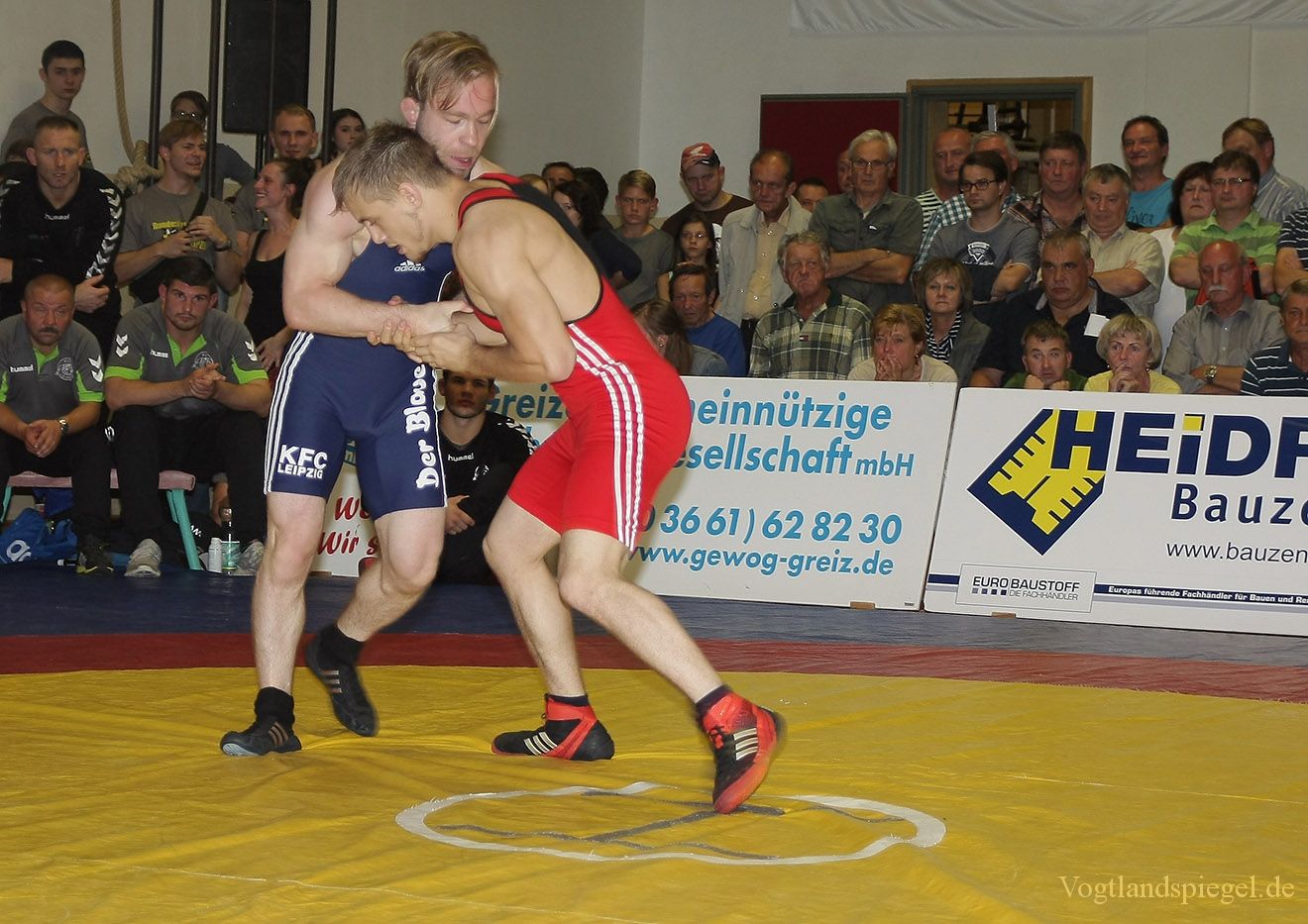 2.Bundesliga Nord Ringen: RSV Rotation Greiz gegen den KFC Leipzig