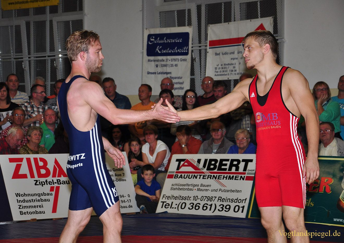 2.Bundesliga Nord Ringen: RSV Rotation Greiz gegen den KFC Leipzig