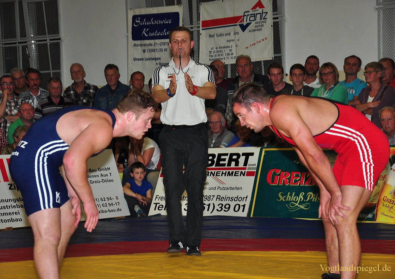 2.Bundesliga Nord Ringen: RSV Rotation Greiz gegen den KFC Leipzig