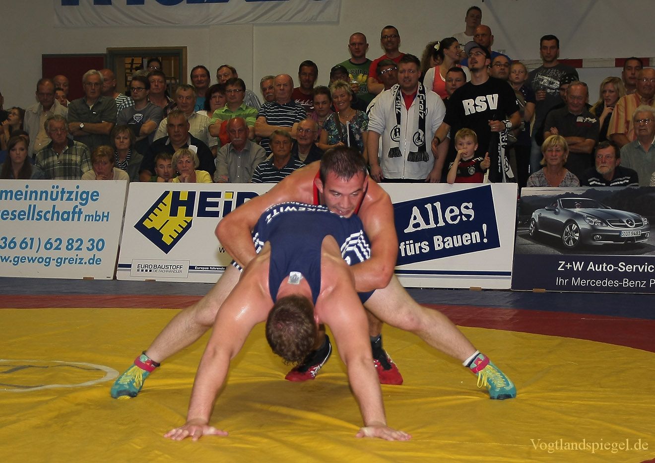 2.Bundesliga Nord Ringen: RSV Rotation Greiz gegen den KFC Leipzig