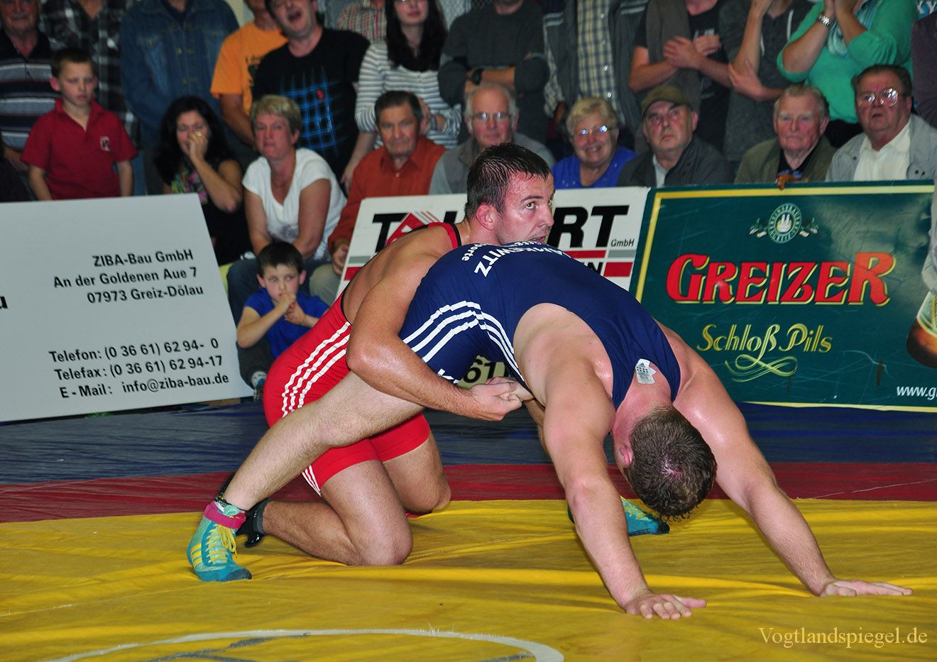 2.Bundesliga Nord Ringen: RSV Rotation Greiz gegen den KFC Leipzig