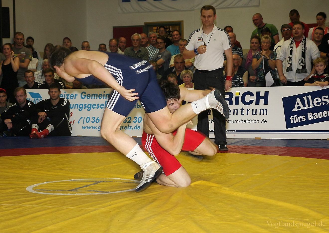 2.Bundesliga Nord Ringen: RSV Rotation Greiz gegen den KFC Leipzig