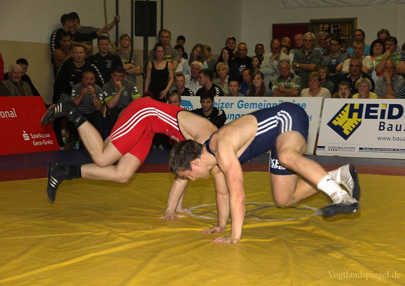 2.Bundesliga Nord Ringen: RSV Rotation Greiz gegen den KFC Leipzig