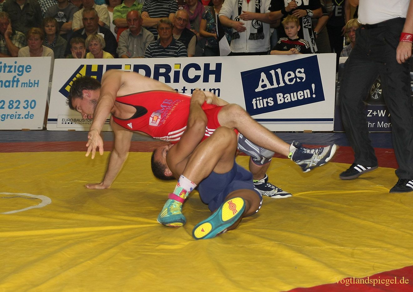 2.Bundesliga Nord Ringen: RSV Rotation Greiz gegen den KFC Leipzig