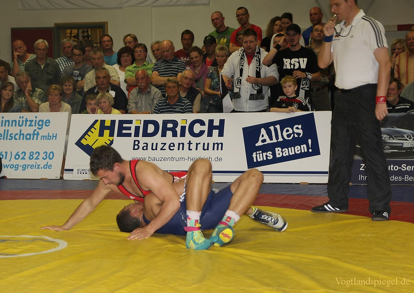 2.Bundesliga Nord Ringen: RSV Rotation Greiz gegen den KFC Leipzig