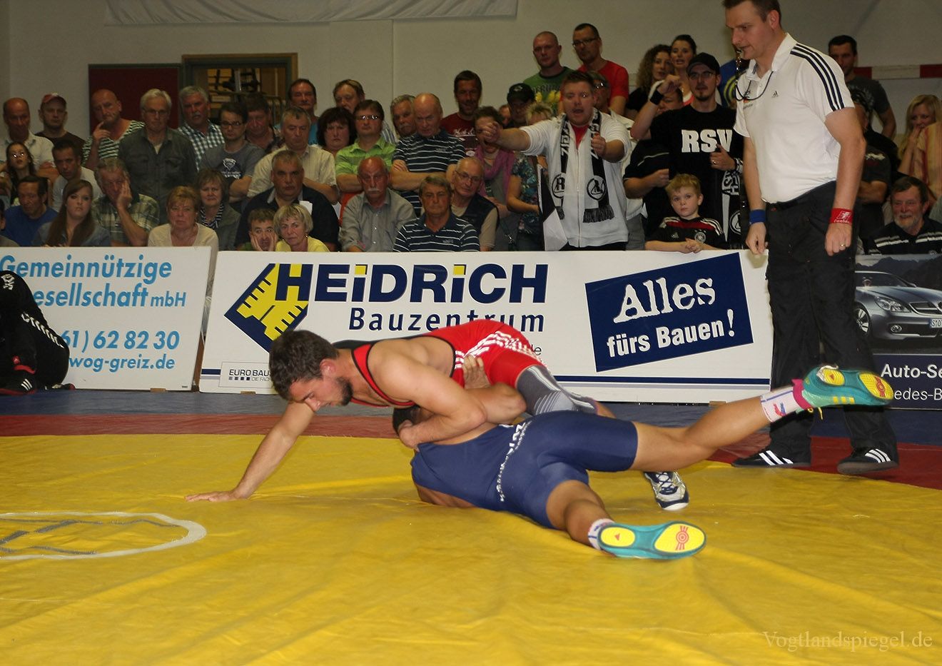 2.Bundesliga Nord Ringen: RSV Rotation Greiz gegen den KFC Leipzig