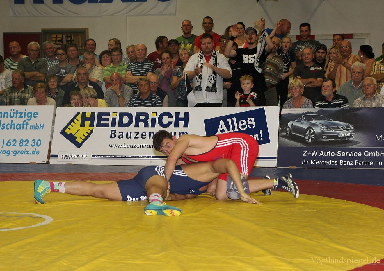 2.Bundesliga Nord Ringen: RSV Rotation Greiz gegen den KFC Leipzig