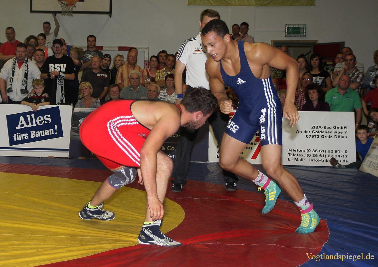 2.Bundesliga Nord Ringen: RSV Rotation Greiz gegen den KFC Leipzig