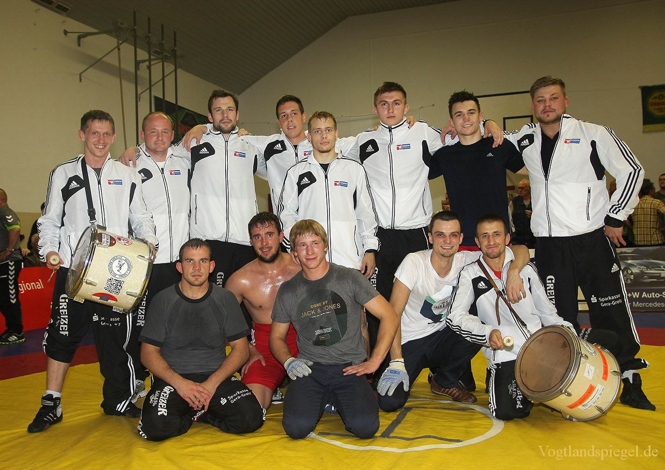 2.Bundesliga Nord Ringen: RSV Rotation Greiz gegen den KFC Leipzig