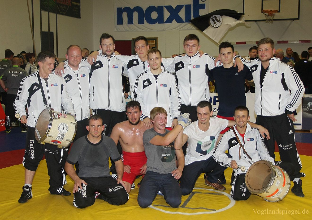 2.Bundesliga Nord Ringen: RSV Rotation Greiz gegen den KFC Leipzig