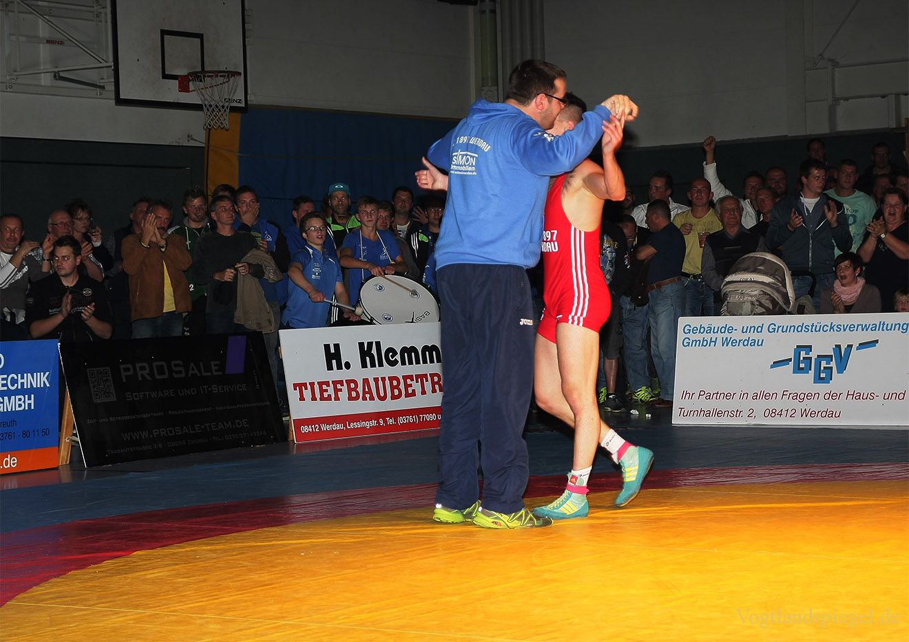 2.Bundesliga Nord Ringen: AC Werdau gegen RSV Rotation Greiz