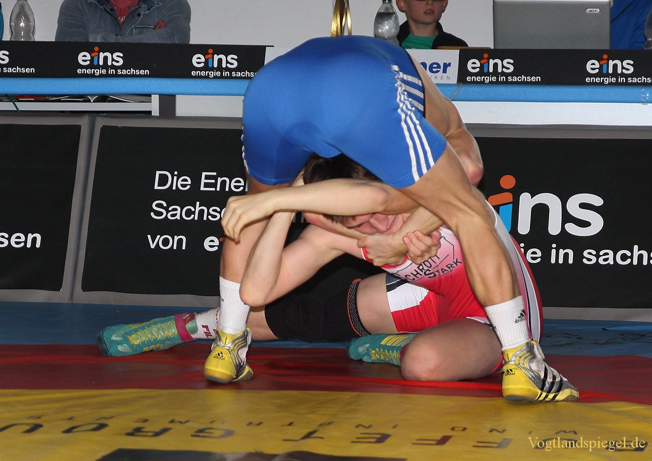 2.Bundesliga Nord Ringen: AV Germania 06 Markneukirchen gegen RSV Rotation Greiz