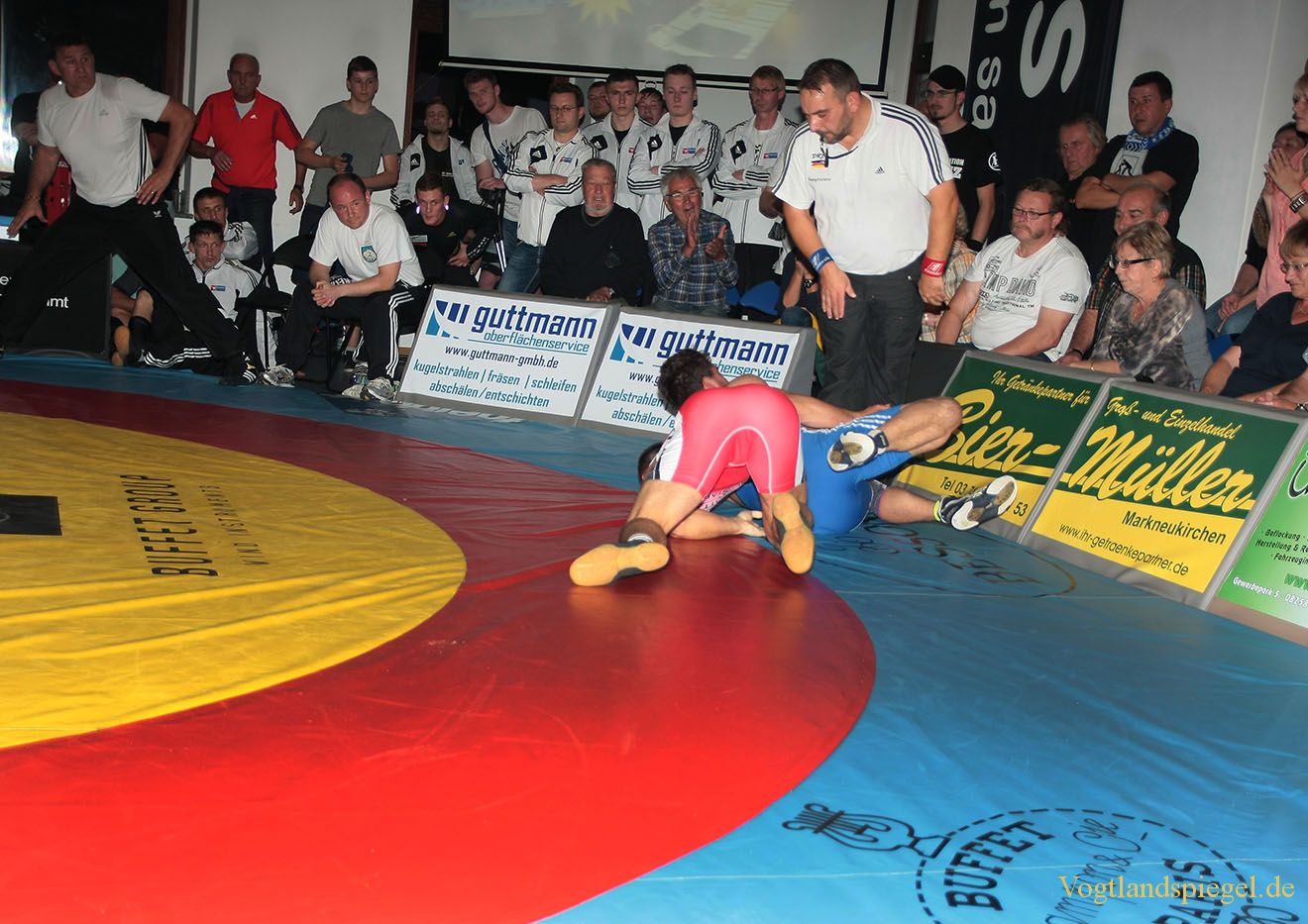 2.Bundesliga Nord Ringen: AV Germania 06 Markneukirchen gegen RSV Rotation Greiz