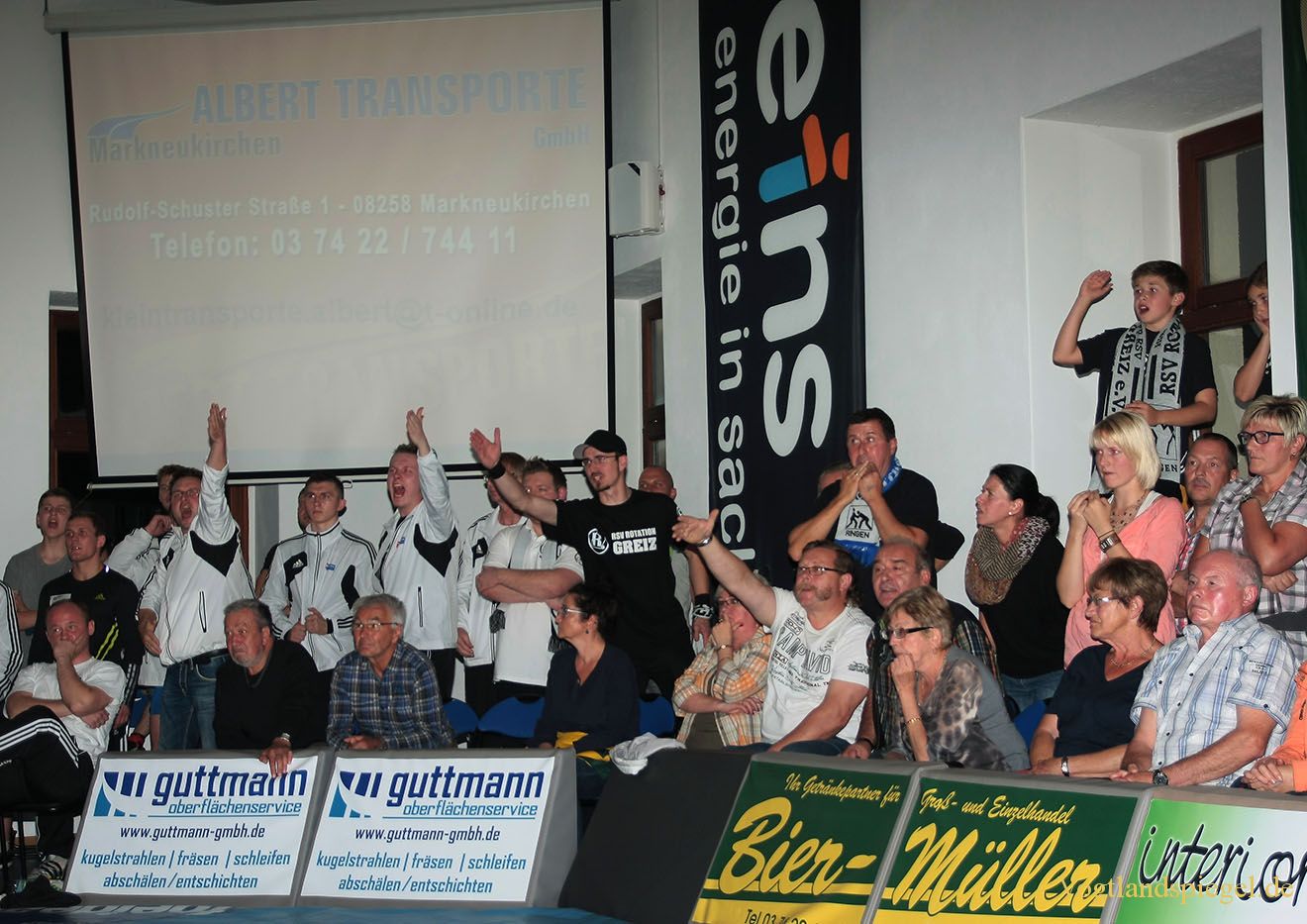 2.Bundesliga Nord Ringen: AV Germania 06 Markneukirchen gegen RSV Rotation Greiz