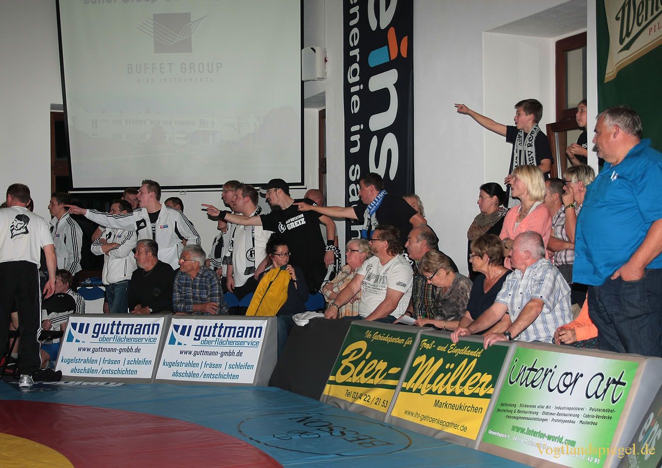 2.Bundesliga Nord Ringen: AV Germania 06 Markneukirchen gegen RSV Rotation Greiz