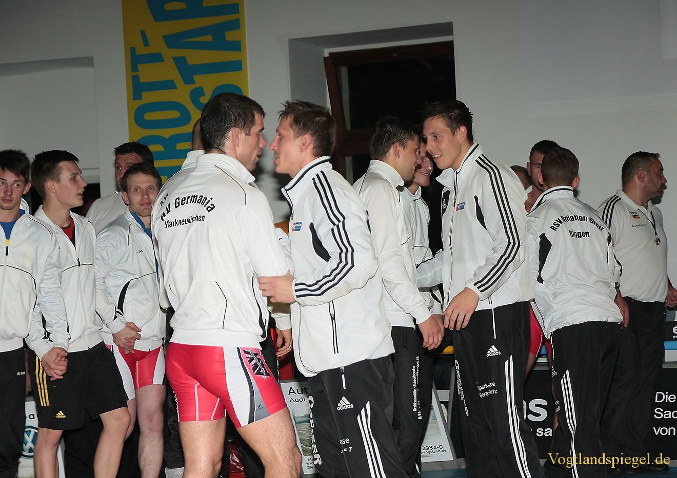 2.Bundesliga Nord Ringen: AV Germania 06 Markneukirchen gegen RSV Rotation Greiz