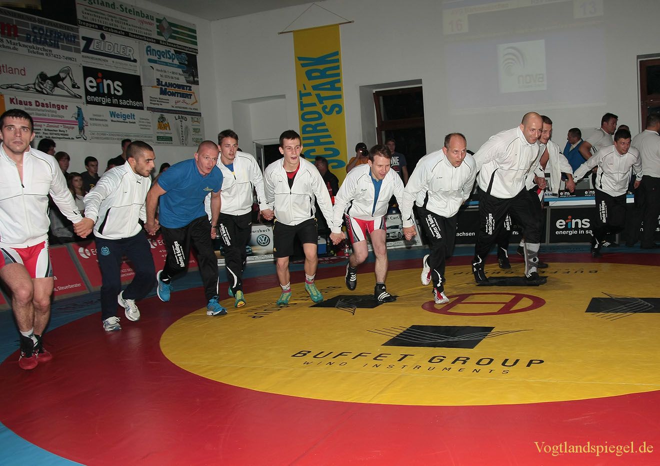 2.Bundesliga Nord Ringen: AV Germania 06 Markneukirchen gegen RSV Rotation Greiz