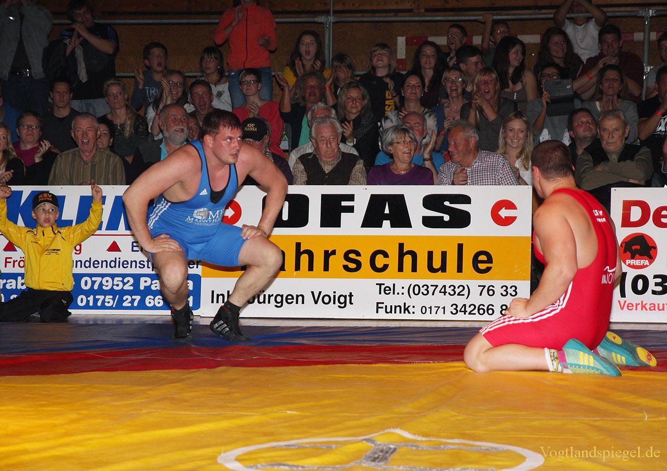 2.Bundesliga Nord Ringen: WKG Pausa/Plauen gegen RSV Rotation Greiz