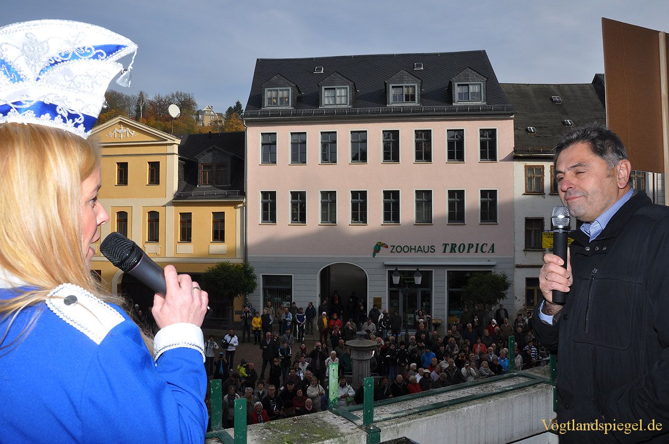 Greizer Rathaus als Unterpfand der Macht