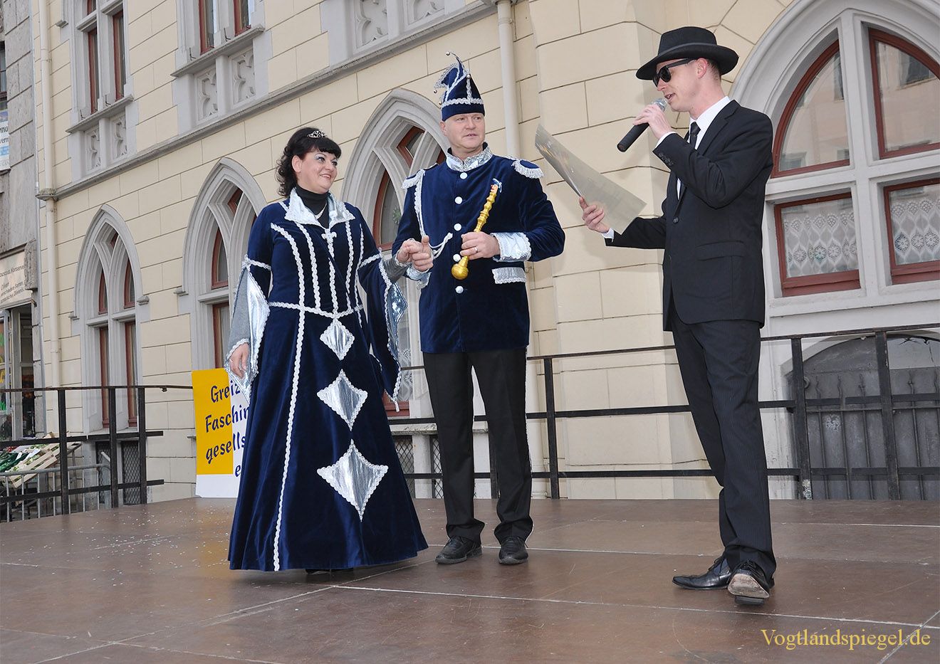 Greizer Rathaus als Unterpfand der Macht