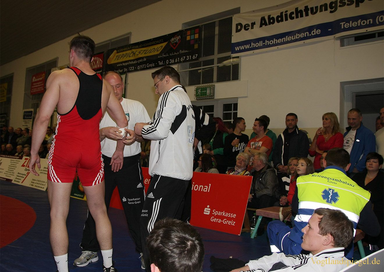 2.Bundesliga Nord Ringen: RSV Rotation Greiz gegen AV Germania 06 Markneukirchen