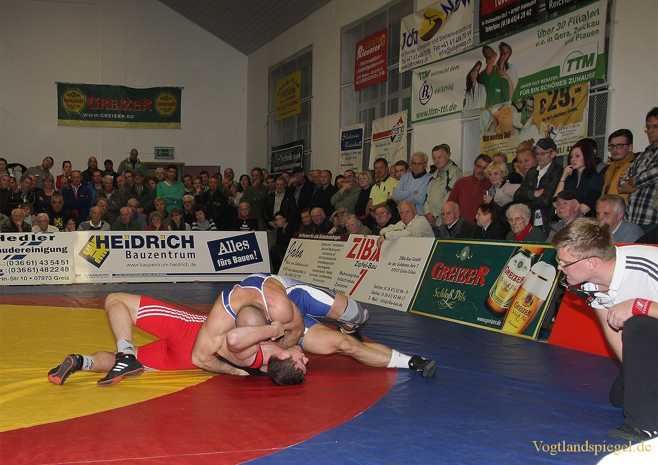 2.Bundesliga Nord Ringen: RSV Rotation Greiz gegen AV Germania 06 Markneukirchen