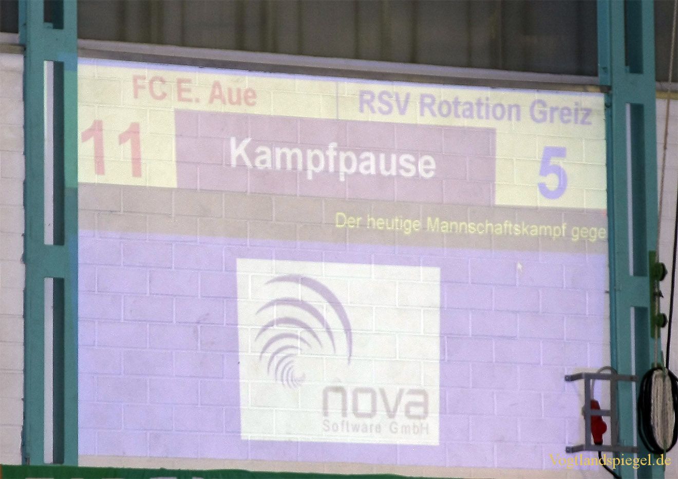 2.Bundesliga Nord Ringen: FC Erzgebirge Aue gegen RSV Rotation Greiz