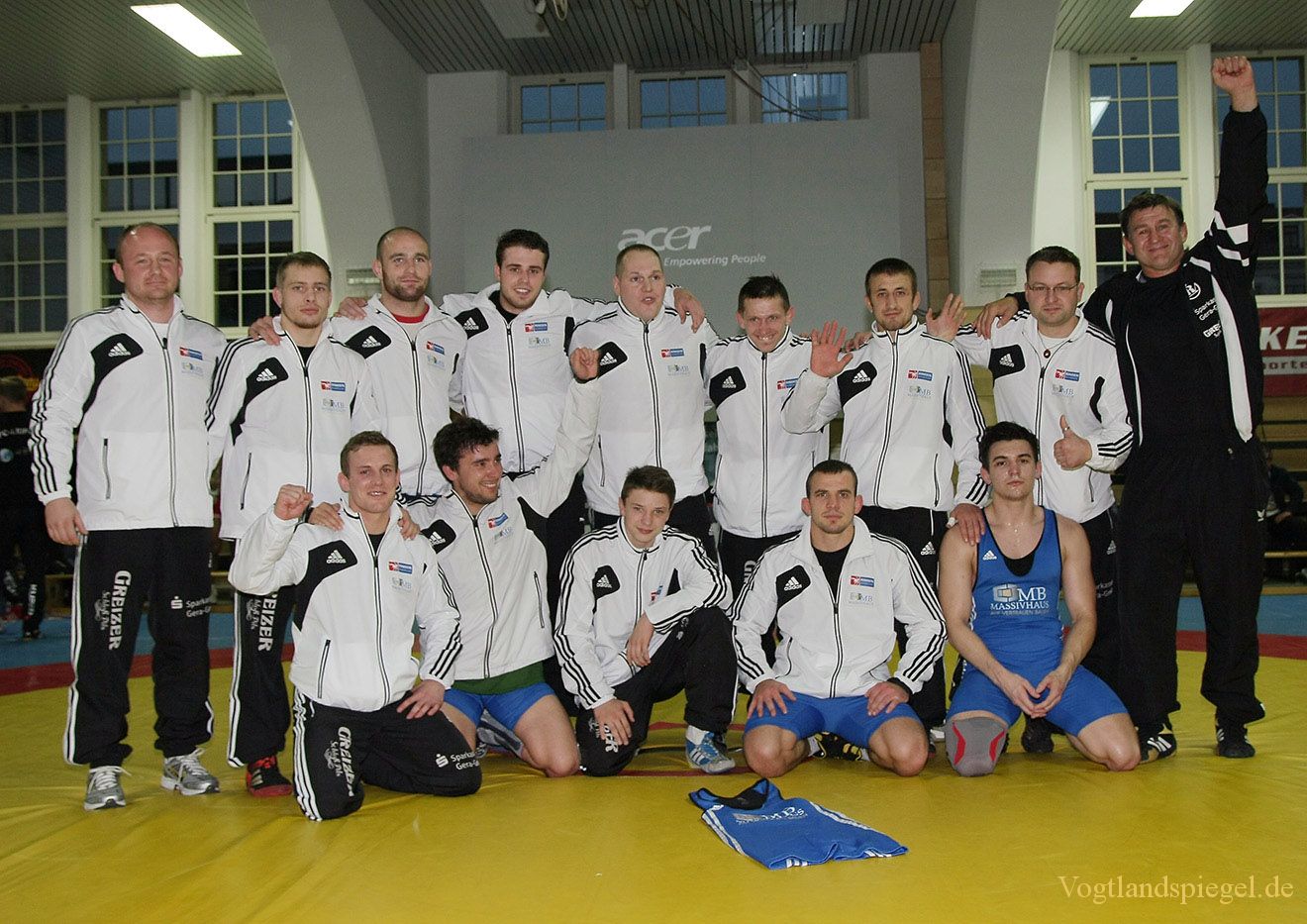 2.Bundesliga Nord Ringen: KFC Leipzig gegen RSV Rotation Greiz