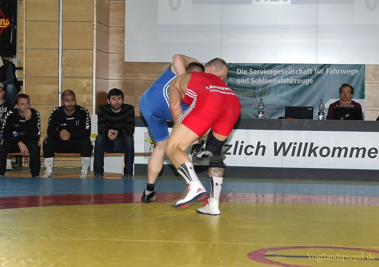 2.Bundesliga Nord Ringen: KFC Leipzig gegen RSV Rotation Greiz