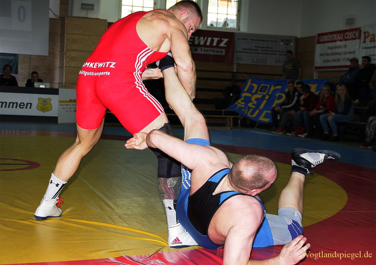 2.Bundesliga Nord Ringen: KFC Leipzig gegen RSV Rotation Greiz