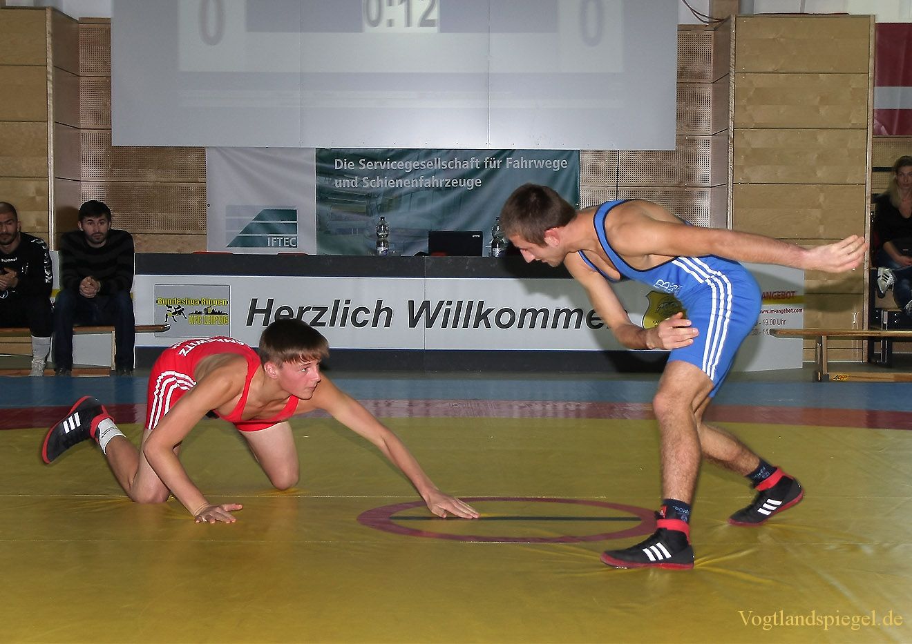 2.Bundesliga Nord Ringen: KFC Leipzig gegen RSV Rotation Greiz