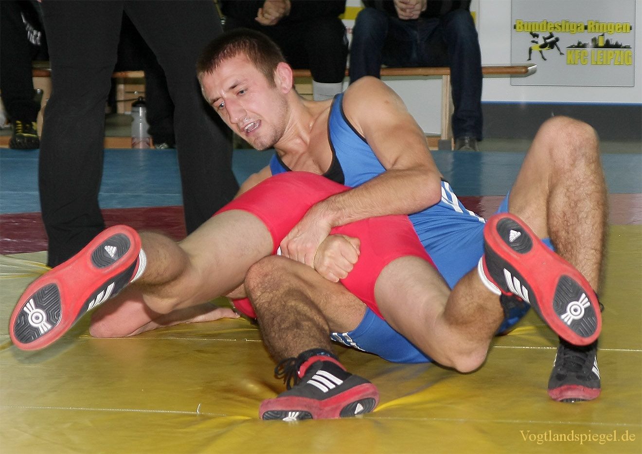 2.Bundesliga Nord Ringen: KFC Leipzig gegen RSV Rotation Greiz