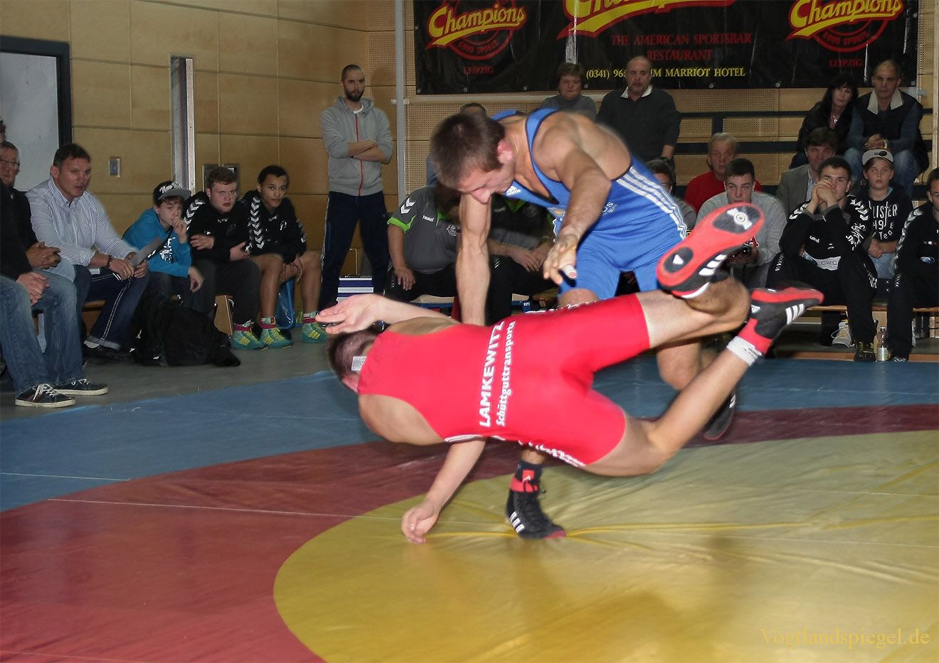 2.Bundesliga Nord Ringen: KFC Leipzig gegen RSV Rotation Greiz